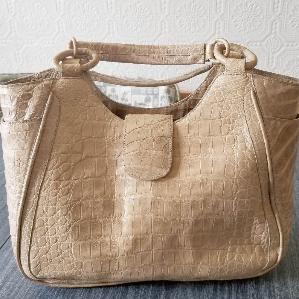 Nancy Gonzalez Crocidle Handbag - Never Used